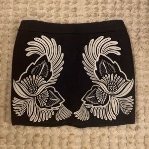 Stella McCartney Embroidered Wool Skirt